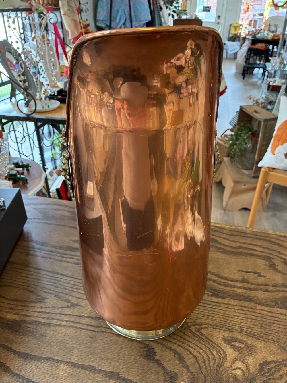 Copper Scuttle Bucket - Picture 4 of 5